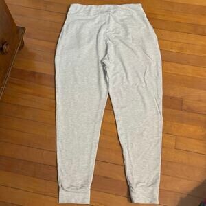 Hatch Size 1 US S Maternity Lounge Pants Joggers Grey Spacedye Pockets Casual